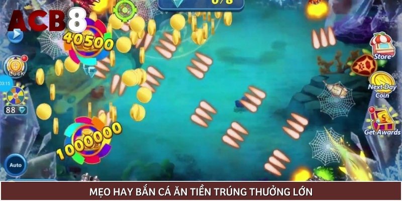 Mẹo hay chiến thắng bắn cá ăn tiền dễ dàng