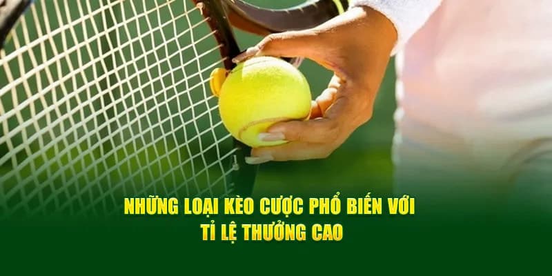 Những loại kèo cược Wimbledon phổ biến mà người chơi có thể lựa chọn tại ACB8