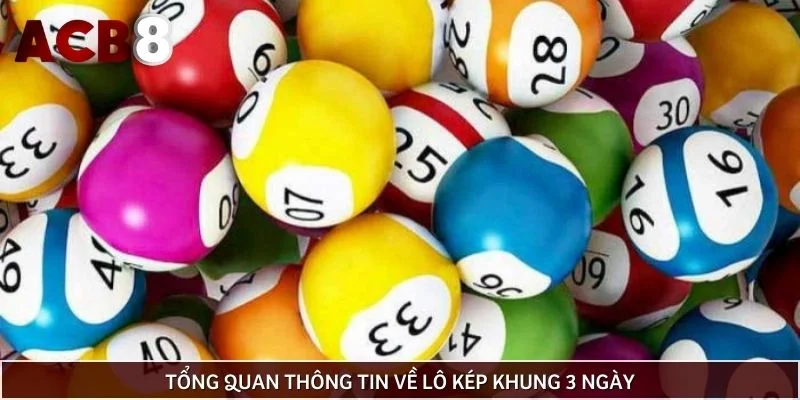 Tổng quan thông tin về lô kép khung 3 ngày