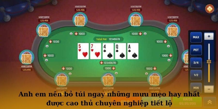 Poker ACB8 sở hữu lối chơi vô cùng dễ hiểu và đơn giản