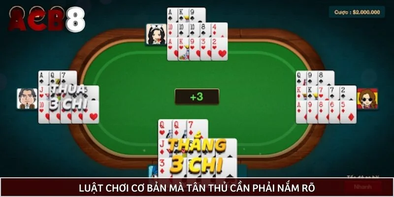 Luật chơi cơ bản mà tân thủ cần phải nắm rõ