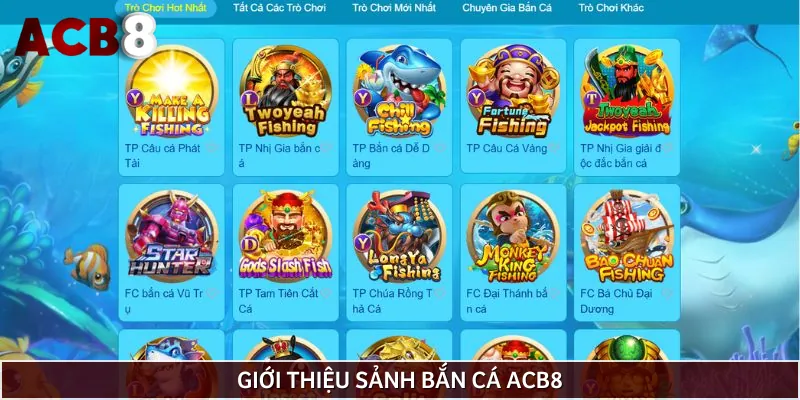 Giới thiệu kho game bắn cá rút tiền mặt