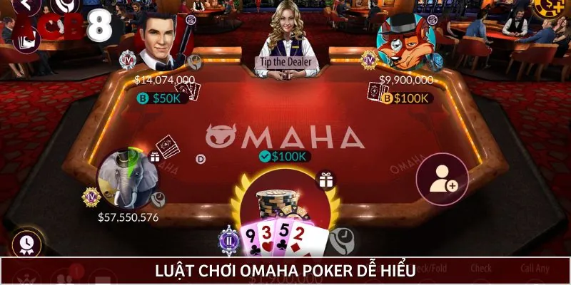Hướng dẫn cách chơi Omaha Poker cơ bản dễ hiểu