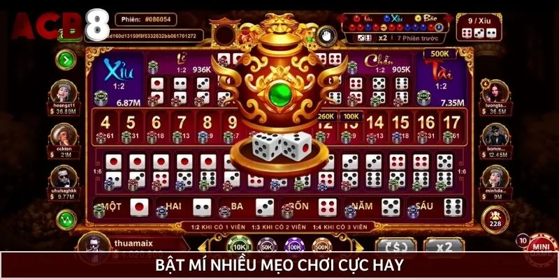 Danh sách mẹo chơi Sicbo nên áp dụng ngay và luôn