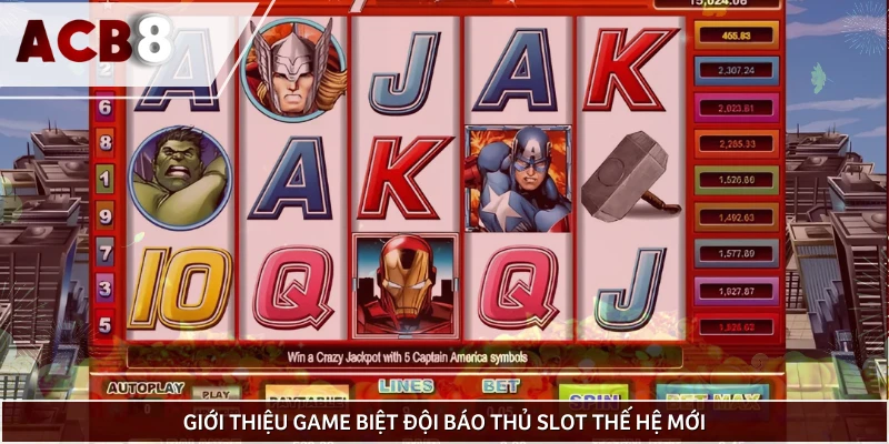 Người chơi cần biết gì về siêu phẩm Slot Biệt Đội Báo Thù 