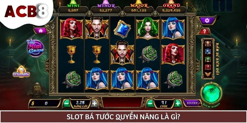 Slot Bá Tước Quyền Năng là tựa game giải trí đầy ma mị và giả tưởng