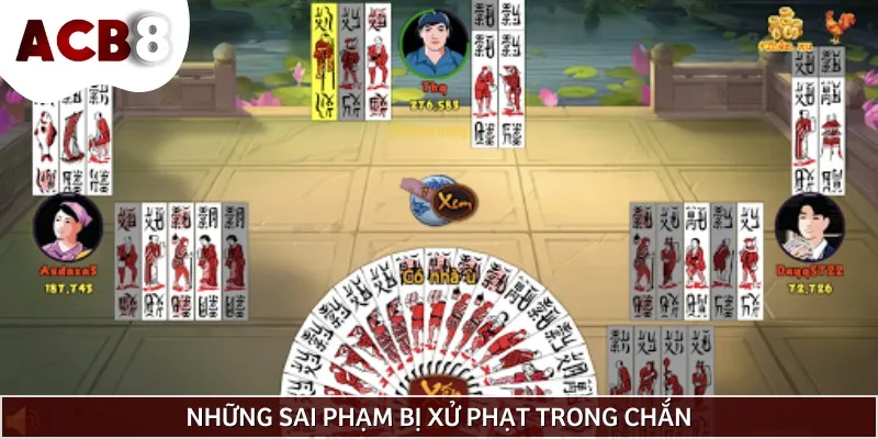 Một số sai phạm sẽ bị xử phạt theo quy định trong bài Chắn