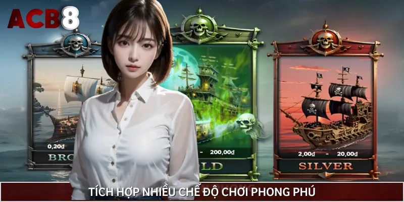 Game mang đến nhiều chế độ phù hợp với từng cấp độ người chơi