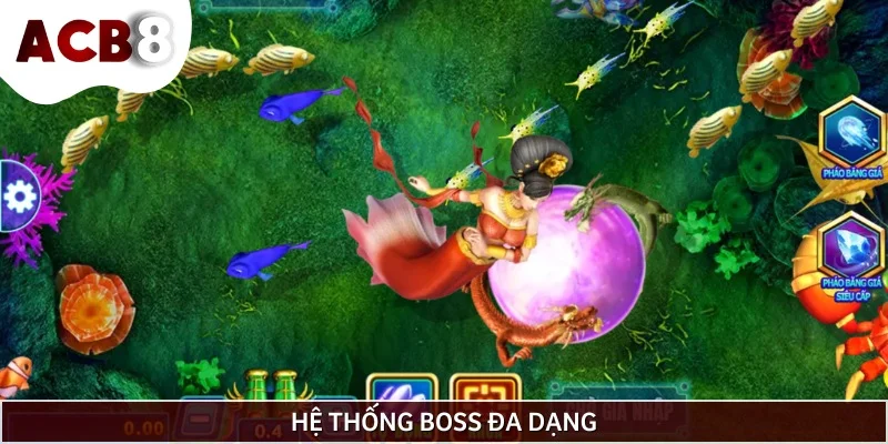 Có thể nói rằng, các loại Boss trong game cực kỳ đa dạng và phong phú