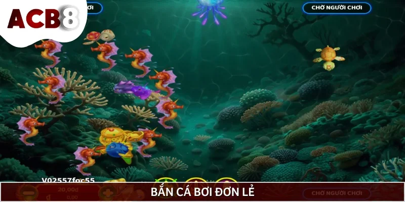 Bạn nên bắn đàn cá bơi đơn lẻ để tránh lãng phí đạn dược