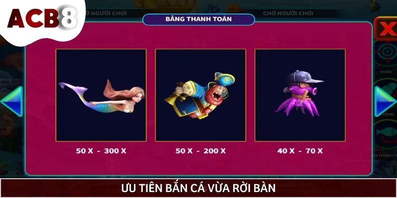 Các loài Boss có tỷ lệ thắng cao vì thế bạn nên bắn ngay khi chúng rời bạn