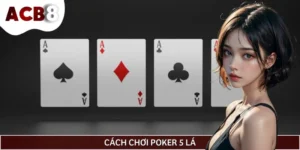 Hướng Dẫn Cách Chơi Poker 5 Lá Đơn Giản Dễ Hiểu Cho Tân Thủ