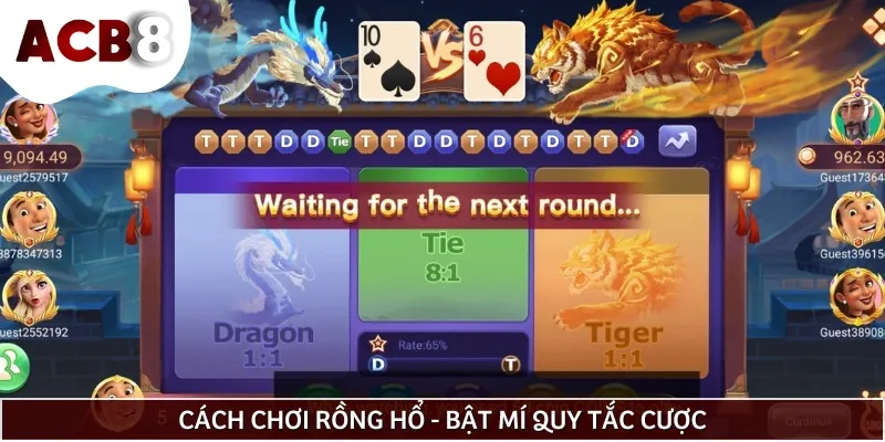 Luật chơi Rồng Hổ chi tiết