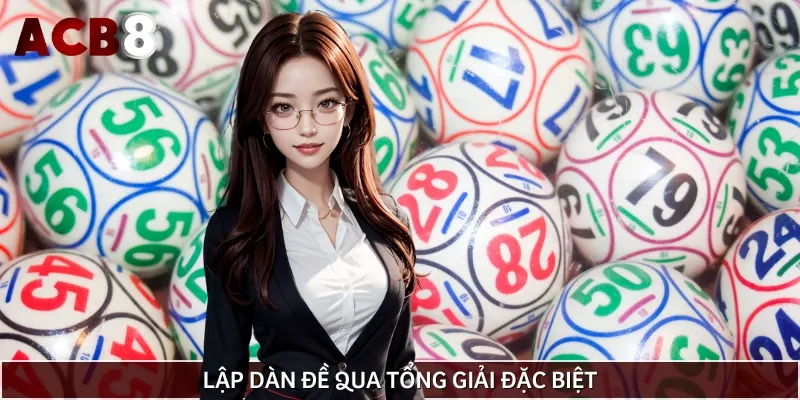 Cách tạo dàn đề qua tổng của giải đặc biệt cho người mới 