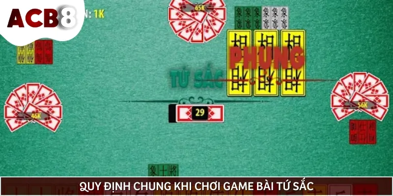 Quy định chơi game bài Tứ sắc cơ bản cho người mới nhập môn