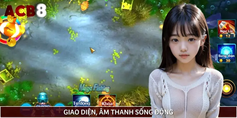 Giao diện rực rỡ, âm thanh chân thực giúp người chơi đắm chìm đại dương