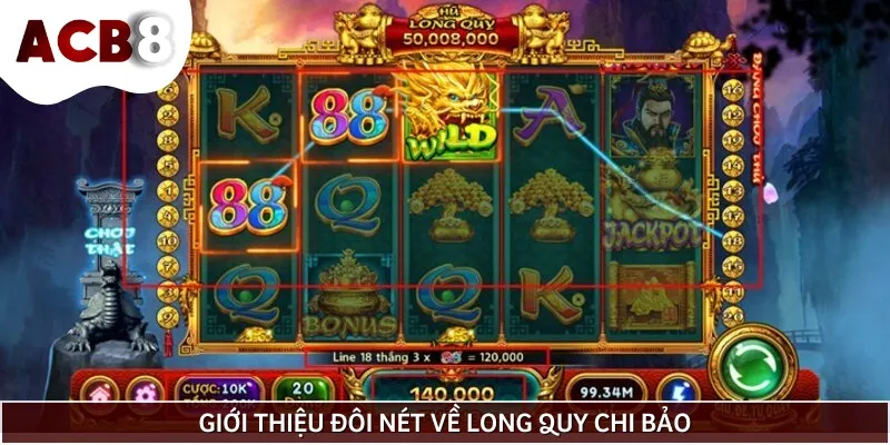 Long Quy Chi Bảo là game nổ hũ lấy cảm hứng từ linh vật rùa đầu rồng