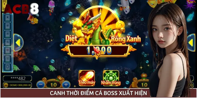 Người chơi nên canh chuẩn thời điểm boss xuất hiện để tăng điểm